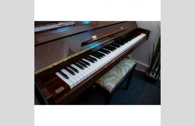 Used Steinmayer Polished Mahogany S108 Upright Piano - All Inclusive Premium Package (SN:541025137) - Image 5